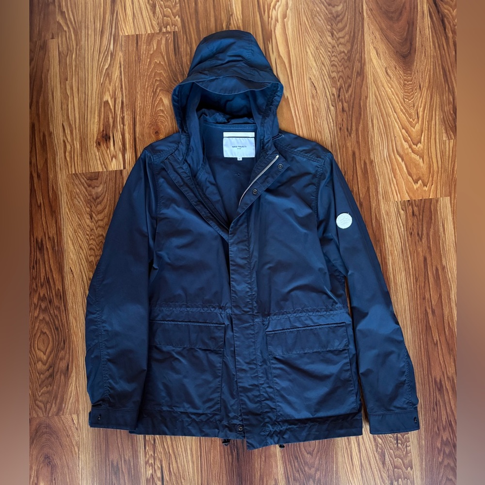 Norse Projects Nunk Summer Cotton Rain Jacket (Size M)